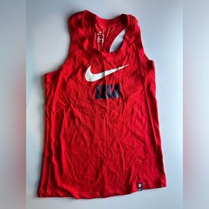 USWNT Nike Women’s Racerback Performance Tank Top - Red